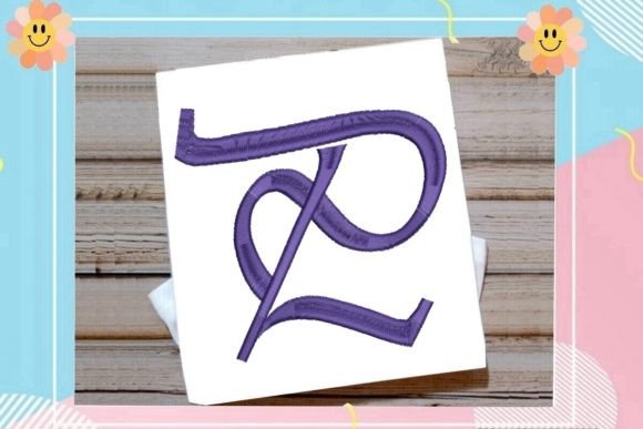Beautiful Monogram P Letter