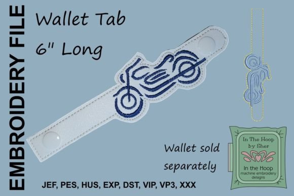 Motorcycle Wallet Tab